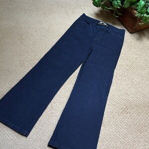 PAIGE Dark Blue Flare Jeans